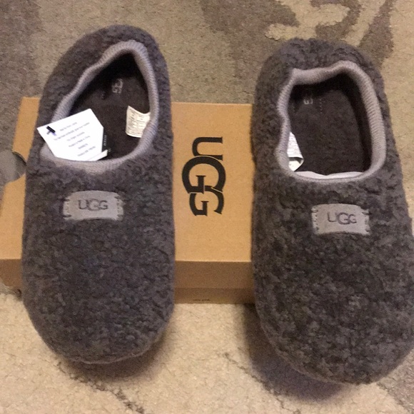 ugg birche slippers grey